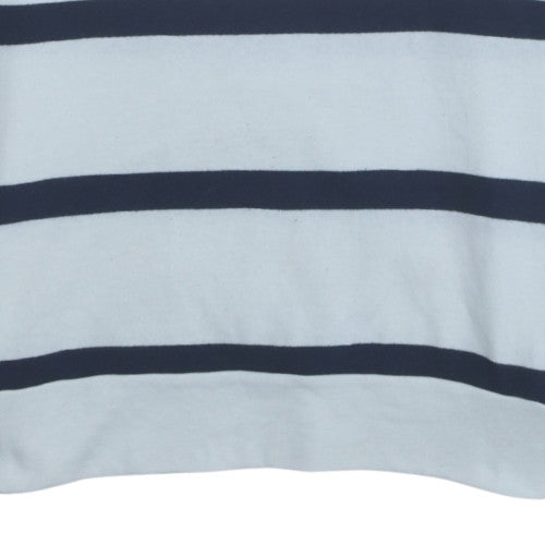 Polo Ralph Lauren Men's White Striped Long Sleeve Crew Sweatshirt L