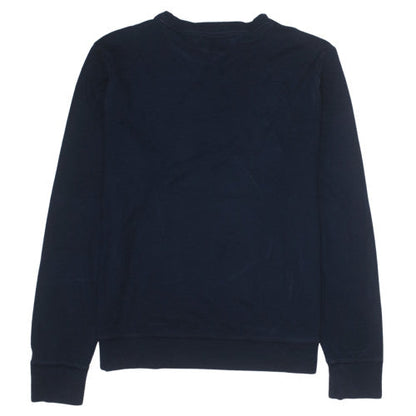 Tommy Hilfiger Men's Blue Logo Pullover Sweatshirt L Regular
