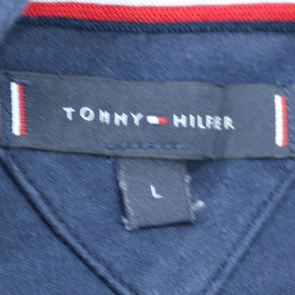 Tommy Hilfiger Men's Blue Logo Pullover Sweatshirt L Regular