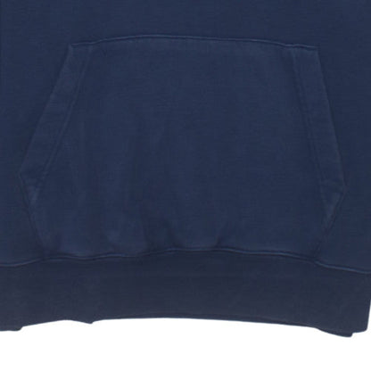 Nike Men's Blue Pullover Hoodie M Fleece Logo Sportswear