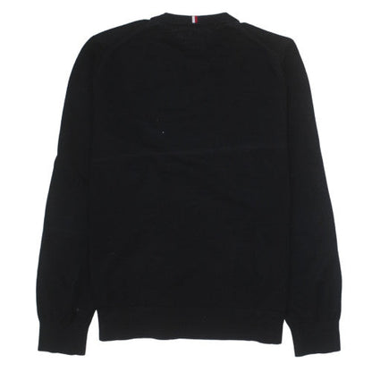 Tommy Hilfiger Men's Black 2XL Classic Crew Neck Sweatshirt