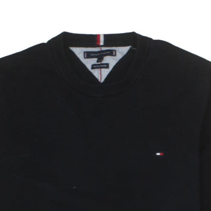 Tommy Hilfiger Men's Black 2XL Classic Crew Neck Sweatshirt