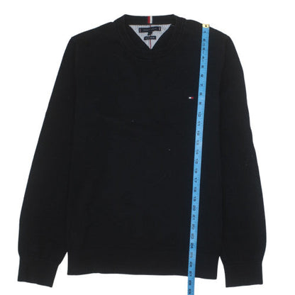 Tommy Hilfiger Men's Black XXL Pullover Crew Neck Sweatshirt