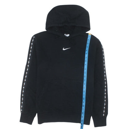 Nike Men's Black Pullover Hoodie S Logo Sportswear