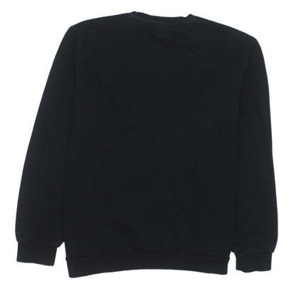 Puma Men’s Black XL Crew Neck Logo Pullover Sweatshirt