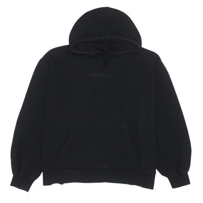 Adidas Women Black Hoodie UK 18 Relaxed Fit Pullover Sweatshirt