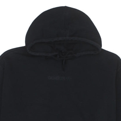 Adidas Women Black Hoodie UK 18 Relaxed Fit Pullover Sweatshirt