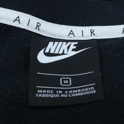 Nike Air Women's Black 1X Pullover Sweatshirt with Logo