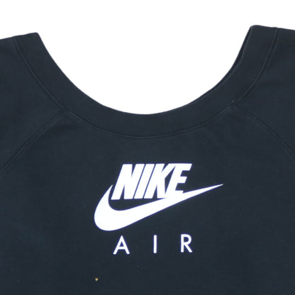 Nike Air Women's Black 1X Pullover Sweatshirt with Logo