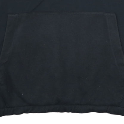 Fila Womens Black Pullover Hoodie L Cotton Blend Sweatshirt