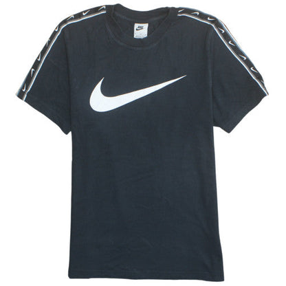 Nike Men's Black Crew Neck Short Sleeve Cotton T-Shirt Size M