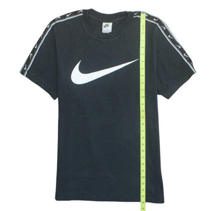 Nike Men's Black Crew Neck Short Sleeve Cotton T-Shirt Size M