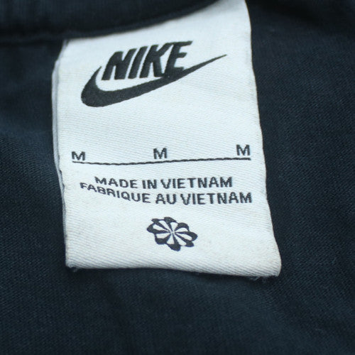 Nike Men's Black Crew Neck Short Sleeve Cotton T-Shirt Size M