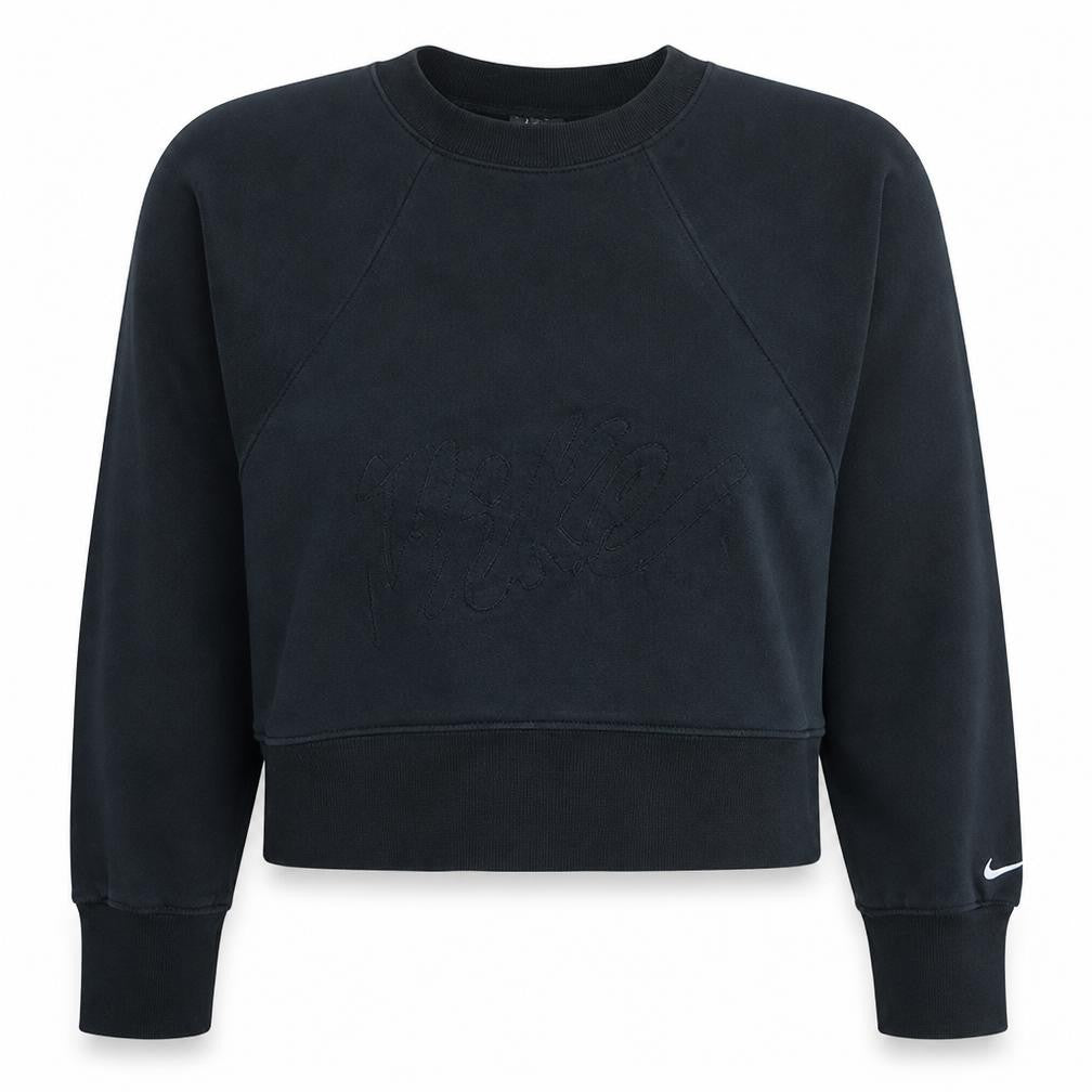 Nike Women's Black Dri-FIT Crew Neck Pullover Sweatshirt Size S