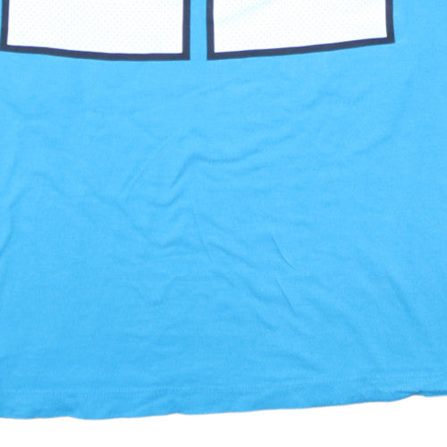 Nike Men's Blue Carolina Panthers #22 Sports T-Shirt XL Crew Neck