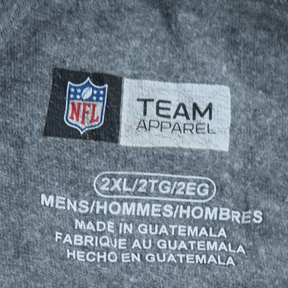 NFL Team Apparel Mens Grey Buffalo Bills 2XL Graphic T-Shirt