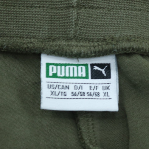 Puma Men's Green XL Jogger Trousers Regular Fit Activewear Pants