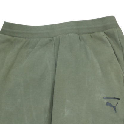 Puma Men's Green XL Jogger Trousers Regular Fit Activewear Pants