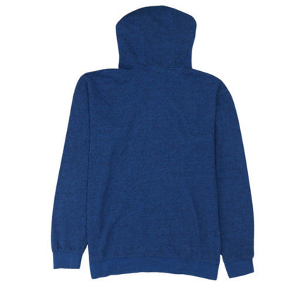 DC Mens Blue Pullover Hoodie M Graphic Logo Regular Fit Fleece