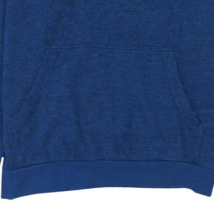 DC Mens Blue Pullover Hoodie M Graphic Logo Regular Fit Fleece