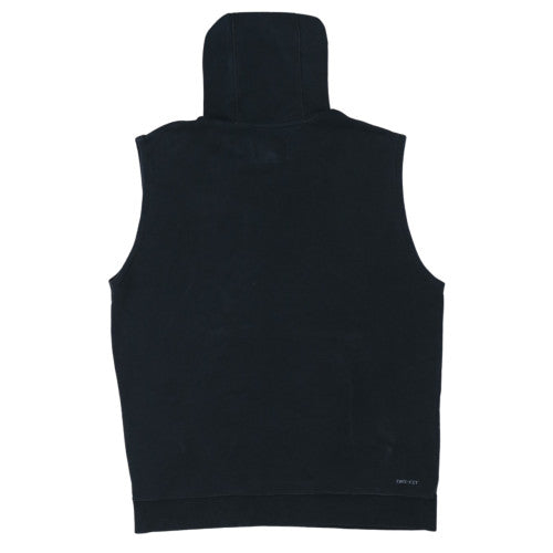 Jordan Men's Black Sleeveless Pullover Hoodie Size L Sports Style