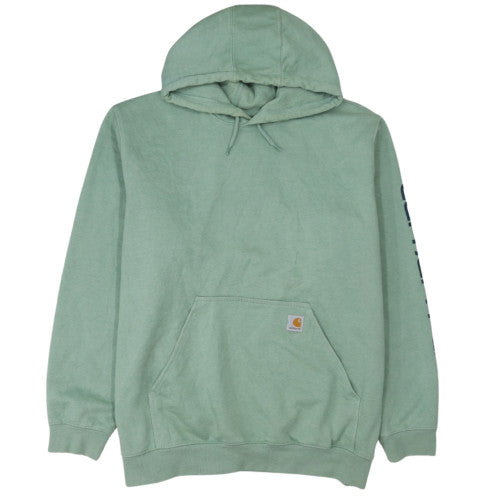 Carhartt Men’s Green 2XL Loose Fit Pullover Hoodie Heavyweight Fleece