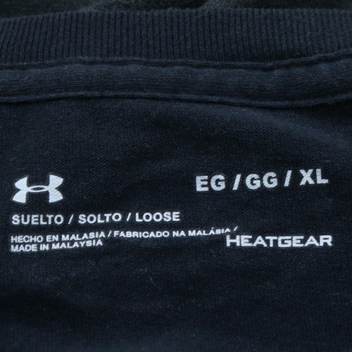 Under Armour Men's Black XL Graphic HeatGear T-Shirt