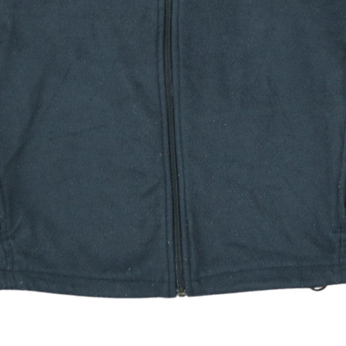 Columbia Mens Black Fleece Jacket M Full Zip Warm Casual Outdoor