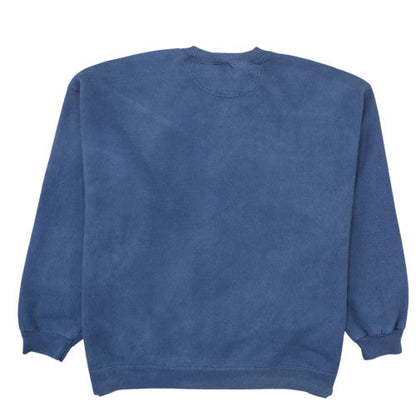 Starter Men's Blue Pullover Fleece Sweatshirt Size L Vintage
