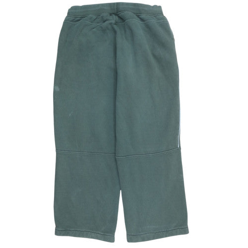 Nike Men's Green XL Fleece Sweatpants with Logo
