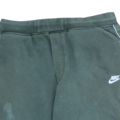 Nike Men's Green XL Fleece Sweatpants with Logo