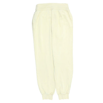Nike Womens Ivory Fleece Jogger Sweatpants S Elastic Cuffed Trousers