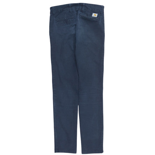 Carhartt WIP Men's Blue Slim Fit Sid Chino Trousers 28x32