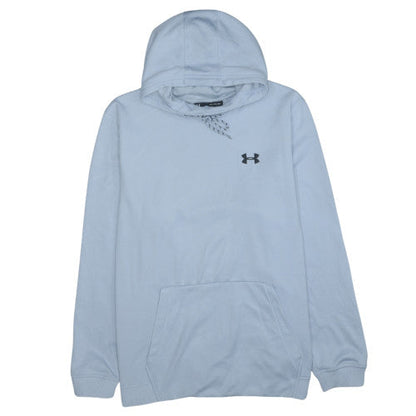 Under Armour Men's Blue Pullover Hoodie XL Fleece Sportswear