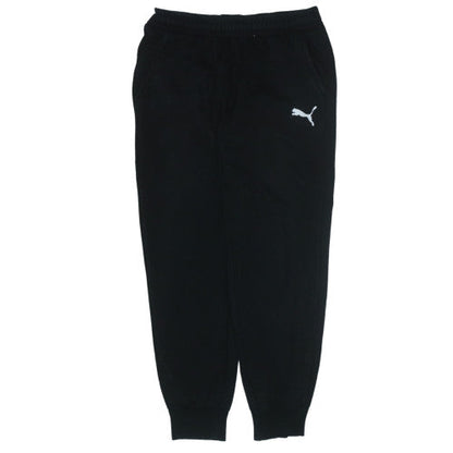 Puma Men's Black Jogger Trousers L Regular Fit Elastic Waist