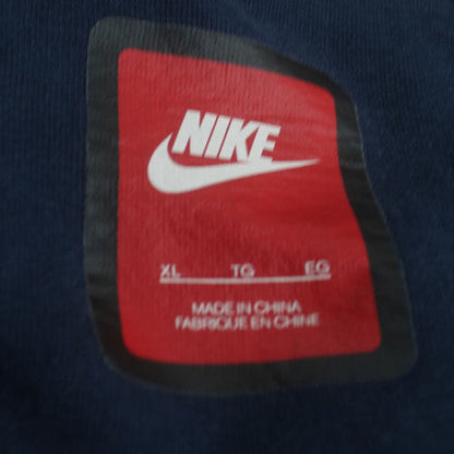 Nike Men's Blue XL 1/2 Zip Fleece Hoodie