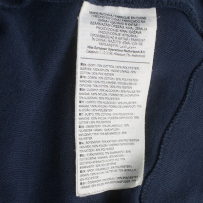 Nike Men's Blue XL 1/2 Zip Fleece Hoodie