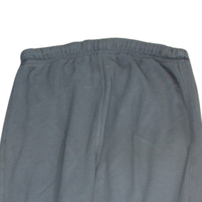 Reebok Men's Grey XS Fleece Sweatpants with Logo Detail