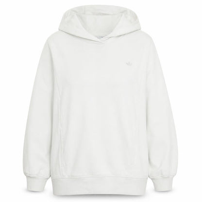 Adidas Womens White Pullover Hoodie Size 20-22 Plus Cotton Blend