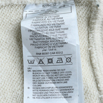 Adidas Womens White Pullover Hoodie Size 20-22 Plus Cotton Blend