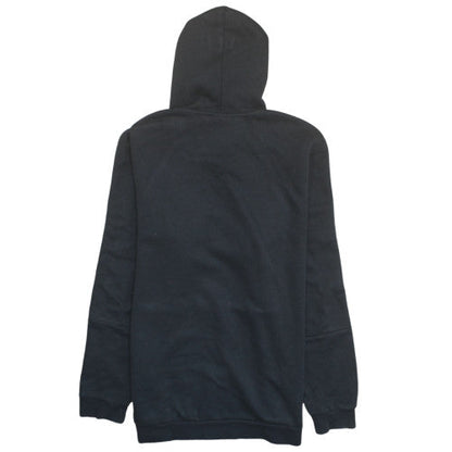 Adidas Men's Black XL Pullover Hoodie with Logo and Stripes