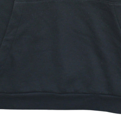 Adidas Men's Black XL Pullover Hoodie with Logo and Stripes