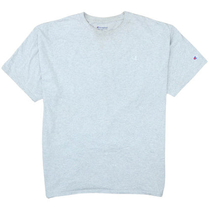 Champion Men's Grey 2XL Classic Crew Neck Cotton T-Shirt