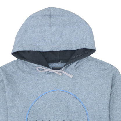 Billabong Mens Grey Pullover Hoodie Medium Fleece Sweatshirt