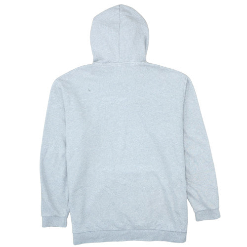 Adidas Men's Grey Pullover Hoodie 2XL Regular Fit Fleece