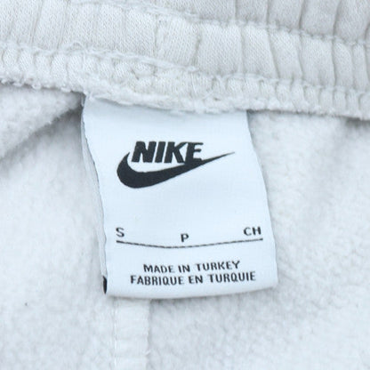 Nike Men's White Jogger Cargo Sweatpants S Logo Fleece