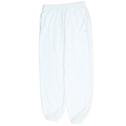 Nike Womens White Sweatpants M Elastic Waist Jogger Trousers