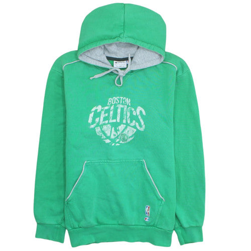 Champion Womens Green Boston Celtics Hoodie M Athletic NBA Style
