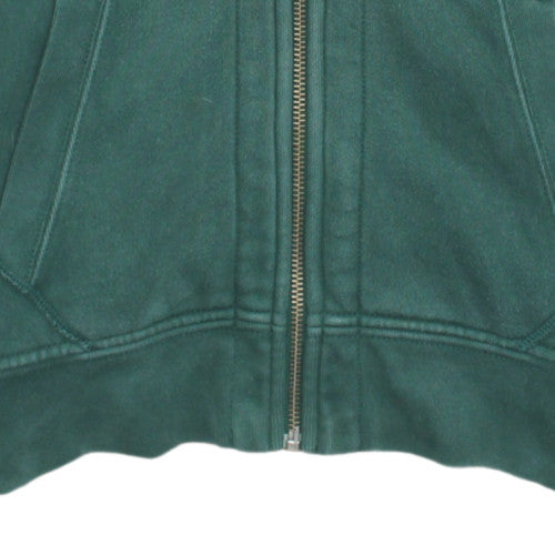 Polo Ralph Lauren Men's Green Full Zip Hoodie M Cotton Blend