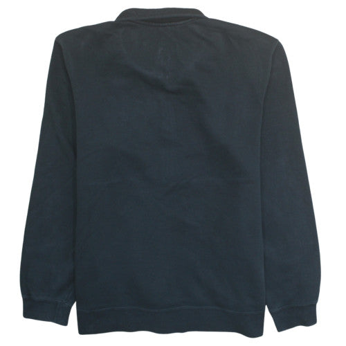 Nike Men's Black L 1/2 Zip Fleece Sweatshirt Regular Fit Sportswear
